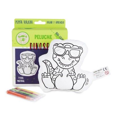Pepita Viajera Μαξιλαράκι Ζωγραφικής με Μαρκαδόρους ,Dinosaurs Collection-Kids Collection, 14x14εκ Pepita Viajera Μαξιλαράκι Ζωγραφικής με Μαρκαδόρους ,Dinosaurs Collection-Kids Collection, 14x14εκ