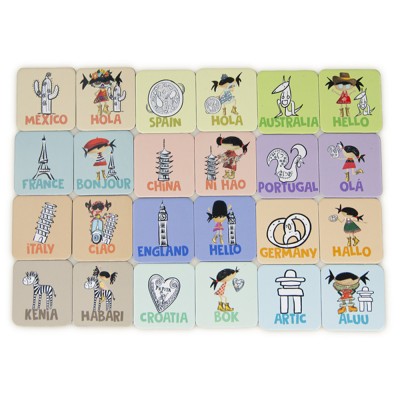 Pepita Viajera Παιχνίδι Μνήμης,Greetings of the World Collection-Kids Collection,24x10,5x3cm Pepita Viajera Παιχνίδι Μνήμης,Greetings of the World Collection-Kids Collection,24x10,5x3cm