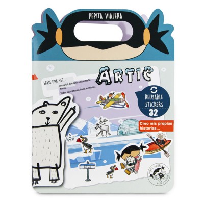 Pepita Viajera Βιβλίο 3D με Αυτοκόλλητα ,Arctic Collection-Kids Collection,23,5x30,5εκ Pepita Viajera Βιβλίο 3D με Αυτοκόλλητα ,Arctic Collection-Kids Collection,23,5x30,5εκ
