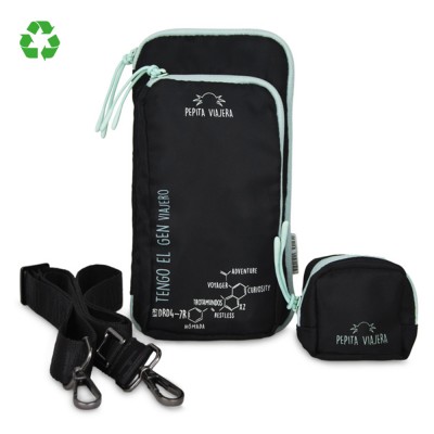 Pepita Viajera Τσαντάκι-Πορτοφόλι, DRD4-7R Collection-Travellers Collection, 22Χ12Χ3εκ Pepita Viajera Τσαντάκι-Πορτοφόλι, DRD4-7R Collection-Travellers Collection, 22Χ12Χ3εκ
