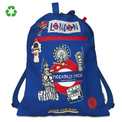 Pepita Viajera Σακίδιο Πλάτης Μαλακό Μπλε,London Collection-Kids Collection, 35x28εκ Pepita Viajera Σακίδιο Πλάτης Μαλακό Μπλε,London Collection-Kids Collection, 35x28εκ
