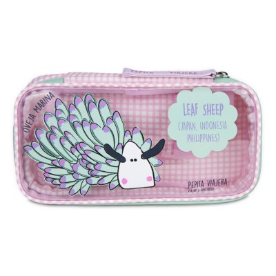 Pepita Viajera Κασετίνα-Νεσεσέρ Ροζ ,Leaf Sheep Collection-Kids Collection, 13x23x7εκ Pepita Viajera Κασετίνα-Νεσεσέρ Ροζ ,Leaf Sheep Collection-Kids Collection, 13x23x7εκ