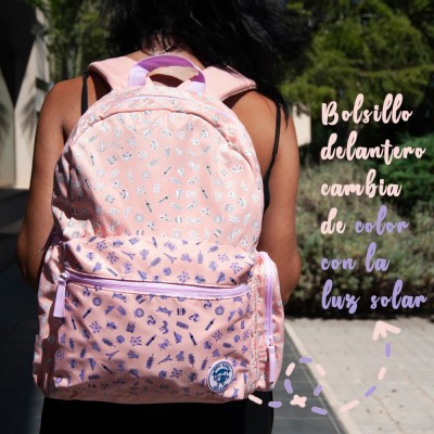 Pepita Viajera Σακίδιο Πλάτης που Αλλάζει Χρώμα Ροζ ,Iconic Collection-Primary School Collection,42,5Χ28,5Χ14εκ Pepita Viajera Σακίδιο Πλάτης που Αλλάζει Χρώμα Ροζ ,Iconic Collection-Primary School Collection,42,5Χ28,5Χ14εκ