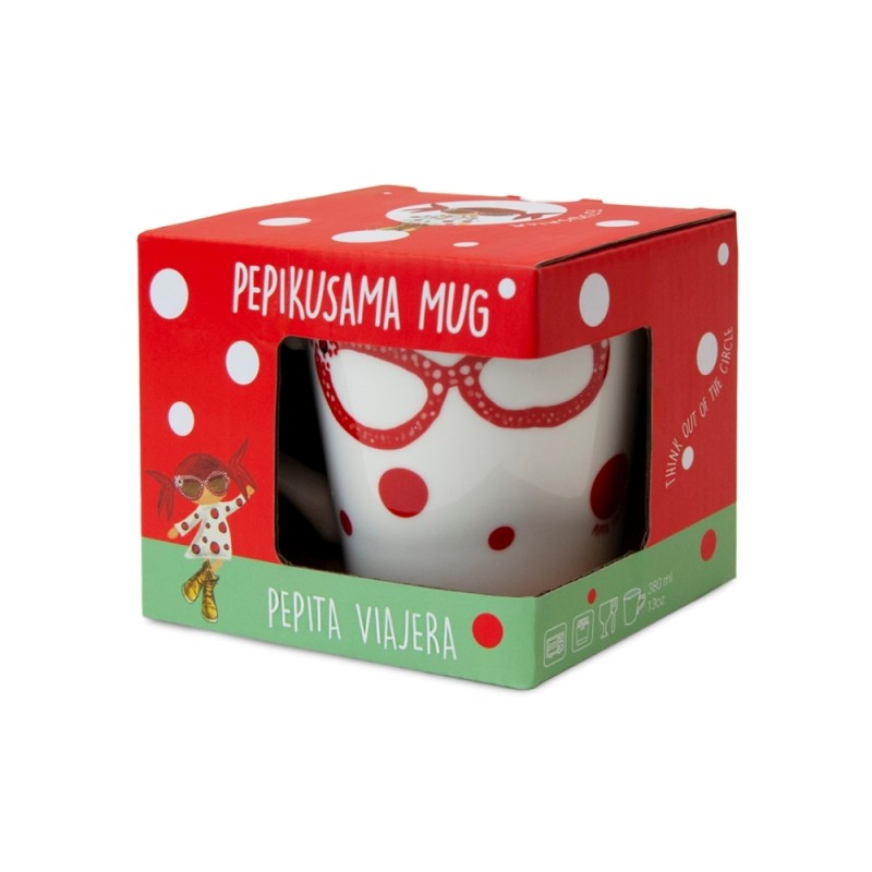 Pepita Viajera Κούπα Πορσελάνης,Pepikusama Collection-Artists Collection, 380ml