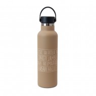 Pepita Viajera Μπουκάλι Ισοθερμικό,Camel,Moodlife Travel-Greetings Collection,600ml