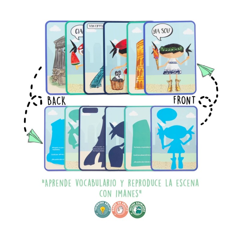 Pepita Viajera Μαγνητικό Παιχνίδι, Greeting Of The World Collection -Kids Collection,12x16,3x2,5cm Pepita Viajera Μαγνητικό Παιχνίδι, Greeting Of The World Collection -Kids Collection,12x16,3x2,5cm
