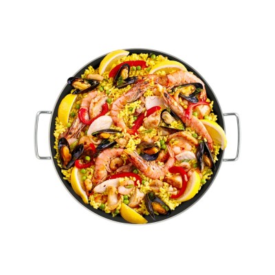 Τηγάνι Paella Αντικολλητικό Αλουμινίου 36εκ με Κουτάλα Piardi Τηγάνι Paella Αντικολλητικό Αλουμινίου 36εκ με Κουτάλα Piardi
