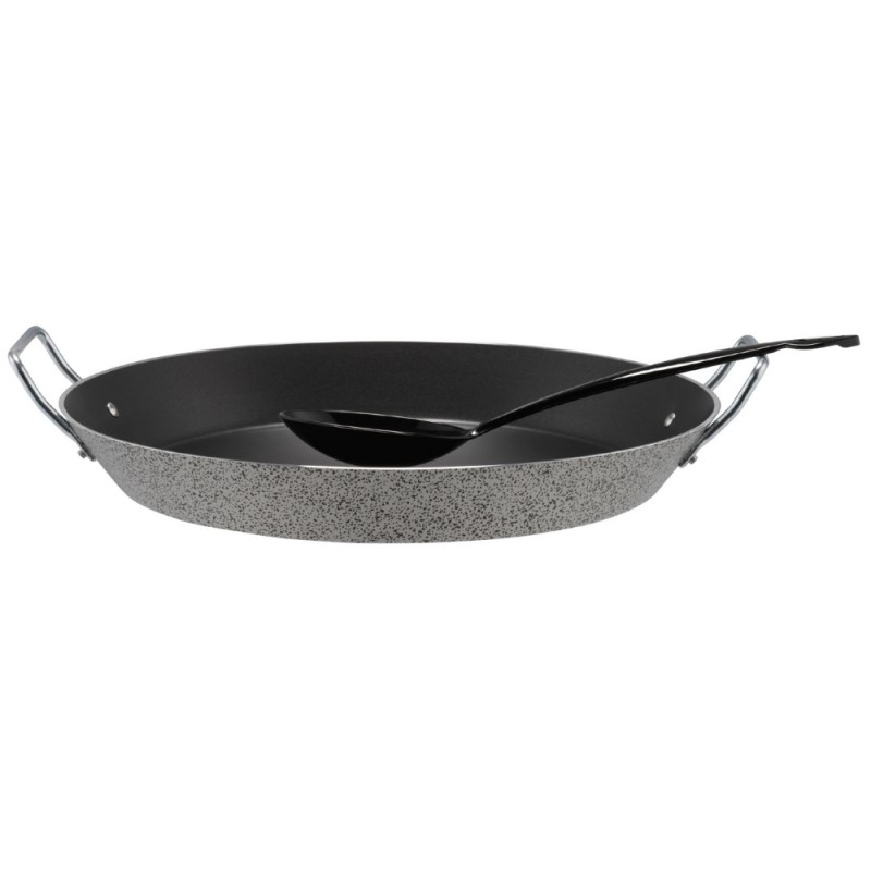 Τηγάνι Paella Αντικολλητικό Αλουμινίου 36εκ με Κουτάλα Piardi Τηγάνι Paella Αντικολλητικό Αλουμινίου 36εκ με Κουτάλα Piardi