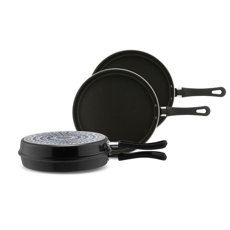 Piardi Ομελετιέρα Διπλή Αντικολλητική Επαγωγική Girafrittata Line 24εκ Piardi Ομελετιέρα Διπλή Αντικολλητική Επαγωγική Girafrittata Line 24εκ