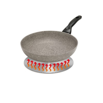 Piardi Αντάπτορας για Επαγωγικές Εστίες με Αποσπώμενη Μαγνητική Λαβή 22εκ