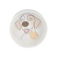 Price & Kensigton Μπολ Φαγητού Κατοικίδιων Stoneware Abstract Dog 15x5εκ