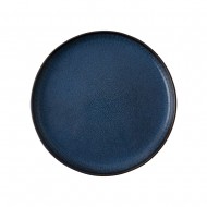 Dutch Rose Πιάτο Ρηχό Μπλε Stoneware Sapphire 21,5εκ 
