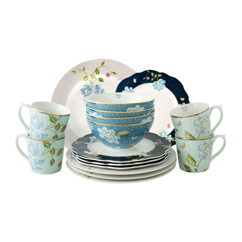 Laura Ashley Σετ Φαγητού Πορσελάνης 16τμχ,Heritage Laura Ashley Σετ Φαγητού Πορσελάνης 16τμχ,Heritage