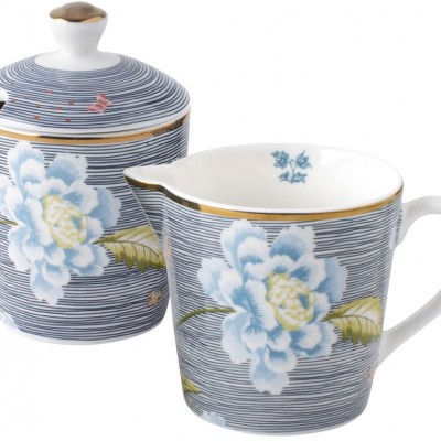 Laura Ashley Σετ 2τμχ Ζαχαριέρα & Γαλατιέρα ,Heritage 