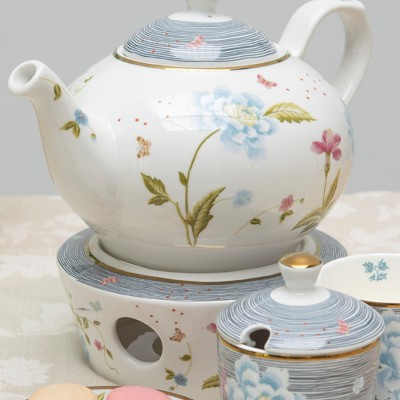 Laura Ashley Σετ 2τμχ Ζαχαριέρα & Γαλατιέρα ,Heritage 