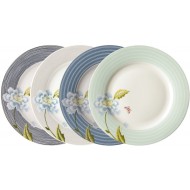 Laura Ashley Σετ 4τμχ Πιάτα Ρηχά, Heritage, 20εκ