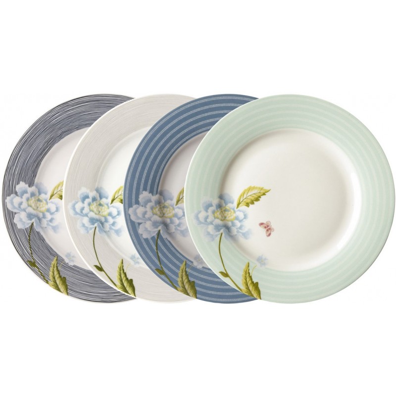 Laura Ashley Σετ 4τμχ Πιάτα Ρηχά, Heritage, 20εκ Laura Ashley Σετ 4τμχ Πιάτα Ρηχά, Heritage, 20εκ