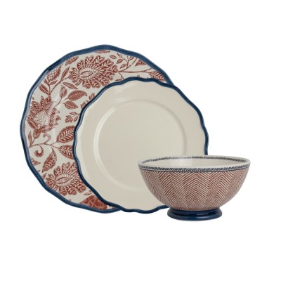 Laura Ashley Σετ Φαγητού 18τμχ Κεραμικό Hedingham