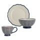 Laura Ashley Σετ Πρωινού 12τμχ Κεραμικό Blue Hedingham