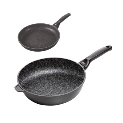 Risoli Σετ 2τμχ Τηγάνια Αντικολλητικά Χυτού Αλουμινίου Granito 20εκ και Βαθύ 28εκ  Risoli Σετ 2τμχ Τηγάνια Αντικολλητικά Χυτού Αλουμινίου Granito 20εκ και Βαθύ 28εκ