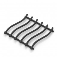 Tekno-Tel Βάση για Σκεύη Μεταλλική Μαύρη Ματ 18x18εκ Tekno-Tel Βάση για Σκεύη Μεταλλική Μαύρη Ματ 18x18εκ