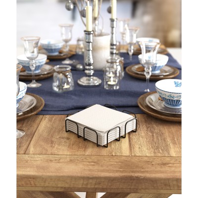 Tekno-Tel Χαρτοπετσετοθήκη Μεταλλική Μαύρη Ματ 18x18εκ Tekno-Tel Χαρτοπετσετοθήκη Μεταλλική Μαύρη Ματ 18x18εκ