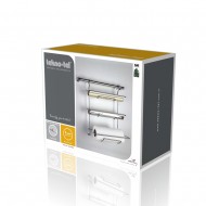 Tekno-Tel Ράφι Αποθήκευσης Μεμβράνης-Αλουμινόχαρτου Κρεμαστό σε Βέργα Μεταλλικό Μαύρο 30x19x38εκ Tekno-Tel Ράφι Αποθήκευσης Μεμβράνης-Αλουμινόχαρτου Κρεμαστό σε Βέργα Μεταλλικό Μαύρο 30x19x38εκ