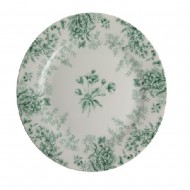 Laura Ashley Πιάτο Ρηχό Flower Green,Thurston Bloom 23εκ Laura Ashley Πιάτο Ρηχό Flower Green,Thurston Bloom 23εκ