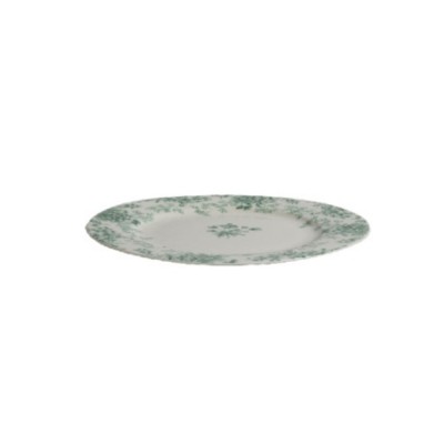 Laura Ashley Πιάτο Ρηχό Flower Green,Thurston Bloom 23εκ Laura Ashley Πιάτο Ρηχό Flower Green,Thurston Bloom 23εκ