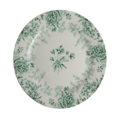 Laura Ashley Πιάτο Ρηχό Flower Green,Thurston Bloom 18εκ Laura Ashley Πιάτο Ρηχό Flower Green,Thurston Bloom 18εκ
