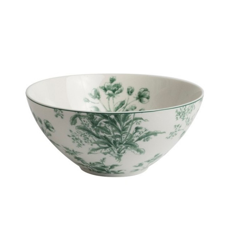 Laura Ashley Μπολ Πορσελάνης Flower Green,Thurston Bloom 16εκ