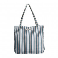 Laura Ashley Τσάντα Πολλαπλών Χρήσεων Υφασμάτινη Pennel Stripe Tote Bags 44x36εκ Laura Ashley Τσάντα Πολλαπλών Χρήσεων Υφασμάτινη Pennel Stripe Tote Bags 44x36εκ