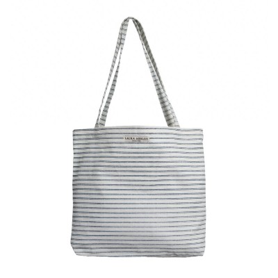 Laura Ashley Τσάντα Πολλαπλών Χρήσεων Υφασμάτινη Candy Stripe Tote Bags 44x36εκ Laura Ashley Τσάντα Πολλαπλών Χρήσεων Υφασμάτινη Candy Stripe Tote Bags 44x36εκ