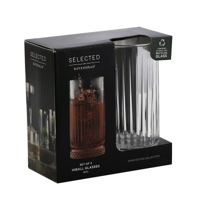 Ravenhead Ποτήρια Νερού Γυάλινα Σετ 2τμχ Winchester 45cl Ravenhead Ποτήρια Νερού Γυάλινα Σετ 2τμχ Winchester 45cl