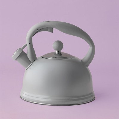 Typhoon Βραστήρας-Τσαγιέρα από Ανοξείδωτο Ατσάλι Γκρι Γυαλιστερό 1,8L