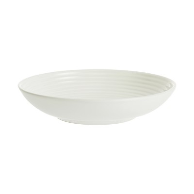 Typhoon Πιάτο Βαθύ Stoneware Κρεμ Living 23εκ