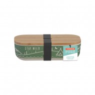 Typhoon Φαγητοδοχείο Μπαμπού Πράσινο Stay Wild Pure 22x11x6εκ Typhoon Φαγητοδοχείο Μπαμπού Πράσινο Stay Wild Pure 22x11x6εκ