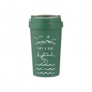 Typhoon Ποτήρι Ταξιδιού Βιολογικό Πλαστικό Πράσινο Stay Wild 380ml