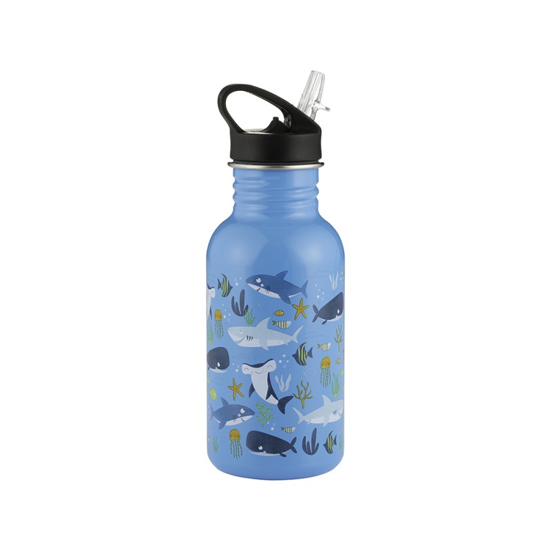 Typhoon Μπουκάλι Ανοξείδωτο με Πιπίλα Under the Sea 550ml Typhoon Μπουκάλι Ανοξείδωτο με Πιπίλα Under the Sea 550ml