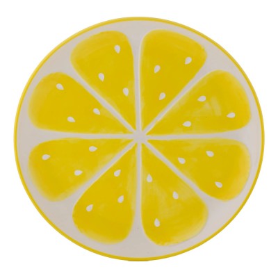 Typhoon Στρογγυλή Πιατέλα Lemon World Foods 28εκ Typhoon Στρογγυλή Πιατέλα Lemon World Foods 28εκ