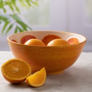 Typhoon Σαλατιέρα Orange World Foods 21,5εκ Typhoon Σαλατιέρα Orange World Foods 21,5εκ