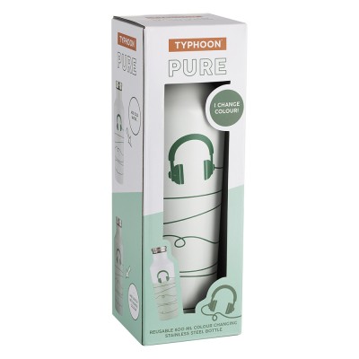 Typhoon  Μπουκάλι Ανοξείδωτο Ατσάλι που Αλλάζει Χρώμα-Wired 800ml Typhoon  Μπουκάλι Ανοξείδωτο Ατσάλι που Αλλάζει Χρώμα-Wired 800ml