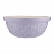 Mason Cash Μπολ Stoneware Με Ανάγλυφα Σχέδια Μωβ, 24X11εκ, 2L Mason Cash Μπολ Stoneware Με Ανάγλυφα Σχέδια Μωβ, 24X11εκ, 2L