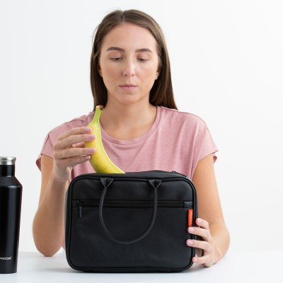 Typhoon Ισοθερμική Τσάντα Συνθετικού Δέρματος Μαύρη Pure 8,5x29x21εκ Typhoon Ισοθερμική Τσάντα Συνθετικού Δέρματος Μαύρη Pure 8,5x29x21εκ