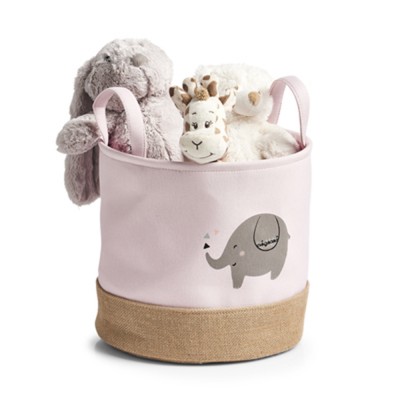 Z Present Καλάθι Αποθήκευσης  Elephant Ροζ 30X29εκ Z Present Καλάθι Αποθήκευσης  Elephant Ροζ 30X29εκ