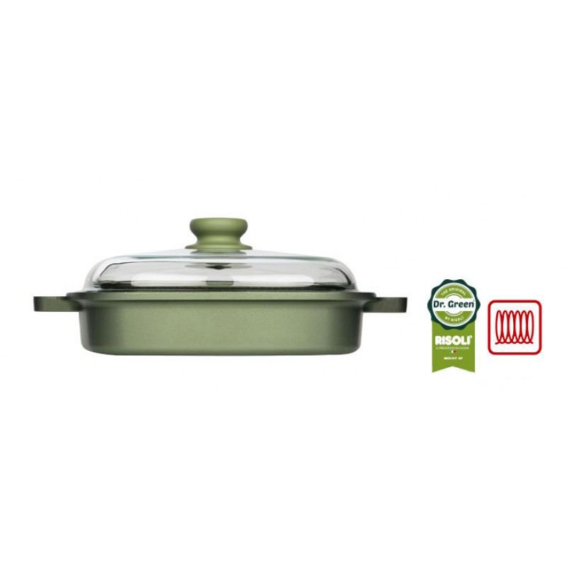 Dr Green Risoli Επαγωγικό Vaporgrill 26x26εκ Dr Green Risoli Επαγωγικό Vaporgrill 26x26εκ