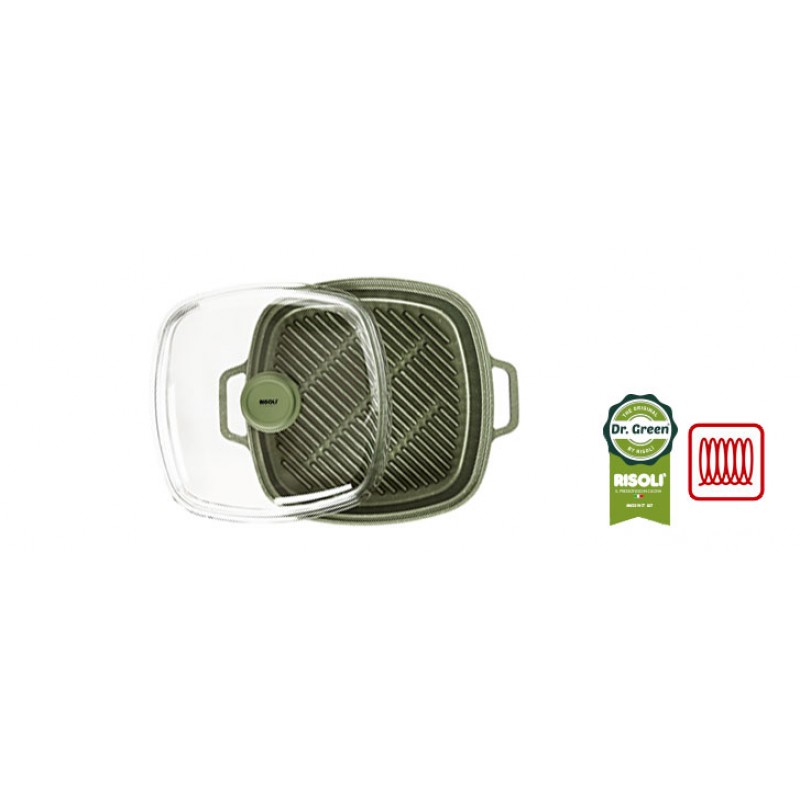 Dr Green Risoli Επαγωγικό Vaporgrill 26x26εκ Dr Green Risoli Επαγωγικό Vaporgrill 26x26εκ
