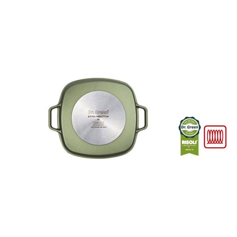 Dr Green Risoli Επαγωγικό Vaporgrill 26x26εκ Dr Green Risoli Επαγωγικό Vaporgrill 26x26εκ