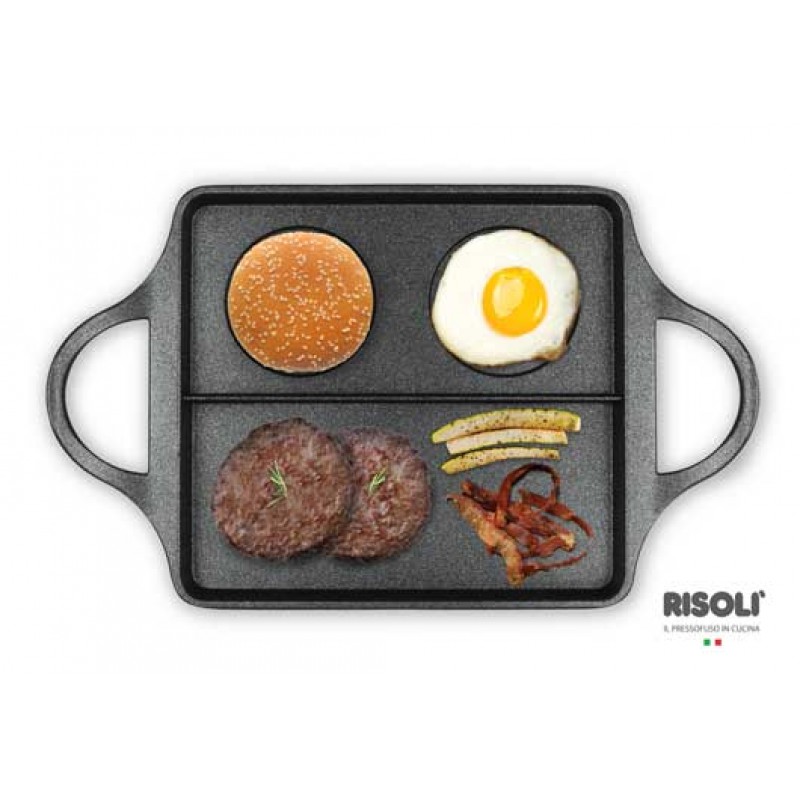 Explora Risoli Επιφάνεια Ψησίματος BB Burger 40x24εκ Explora Risoli Επιφάνεια Ψησίματος BB Burger 40x24εκ