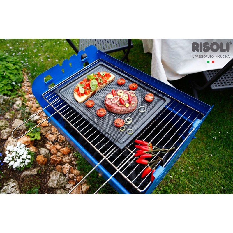 Professional Risoli Επαγγελματική Επιφάνεια Ψησίματος 38x26,5εκ Professional Risoli Επαγγελματική Επιφάνεια Ψησίματος 38x26,5εκ